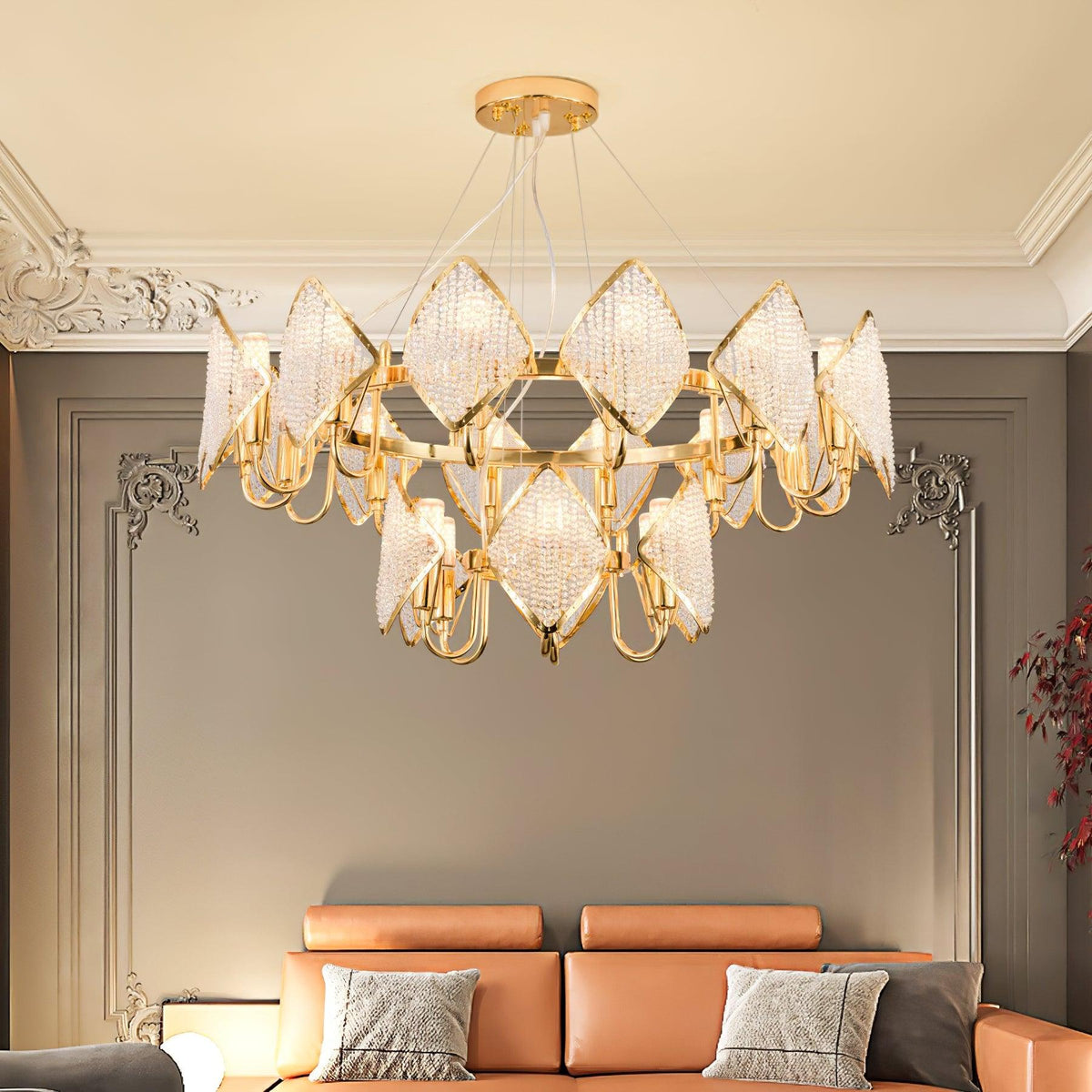 Holly Hanging Electrolier Light Fixtur
