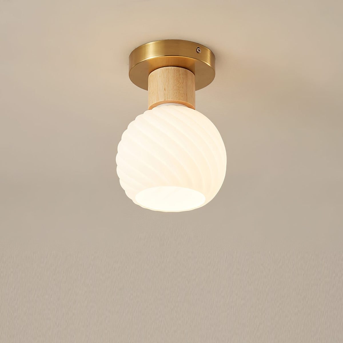 Horn Shaped Small Ceiling Lamp