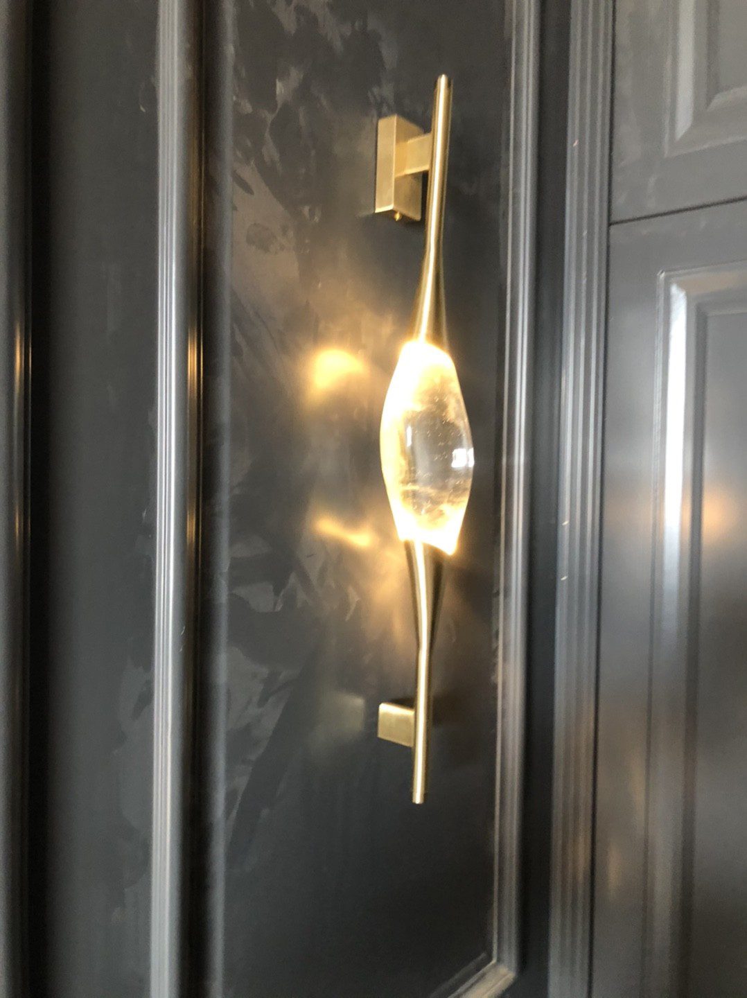 Female Silhouette Wall Light