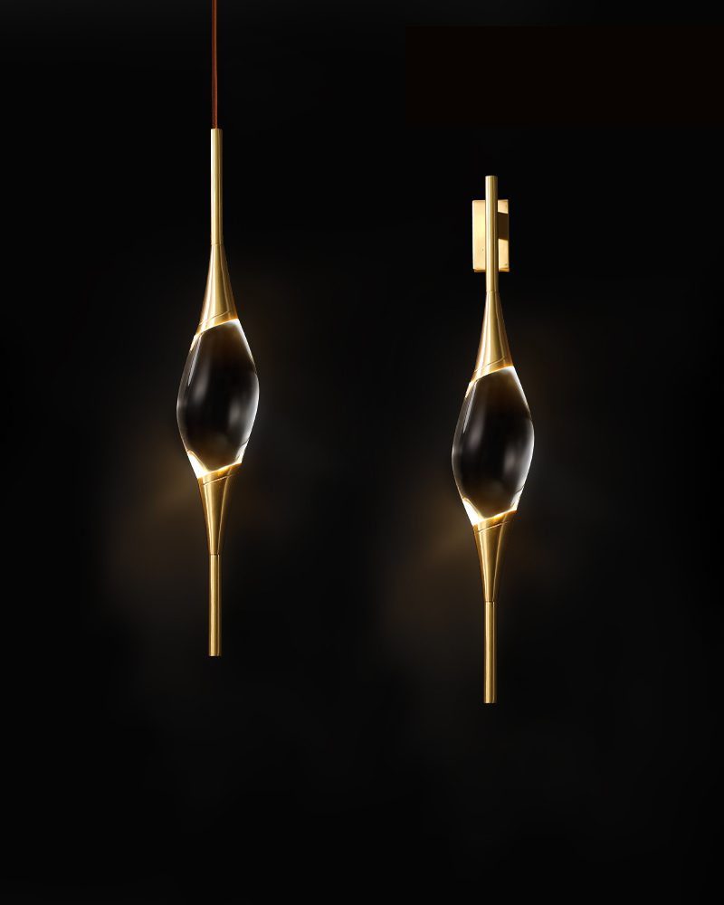 Female Silhouette Wall Light