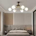 Blossom Flower Glass Chandelier
