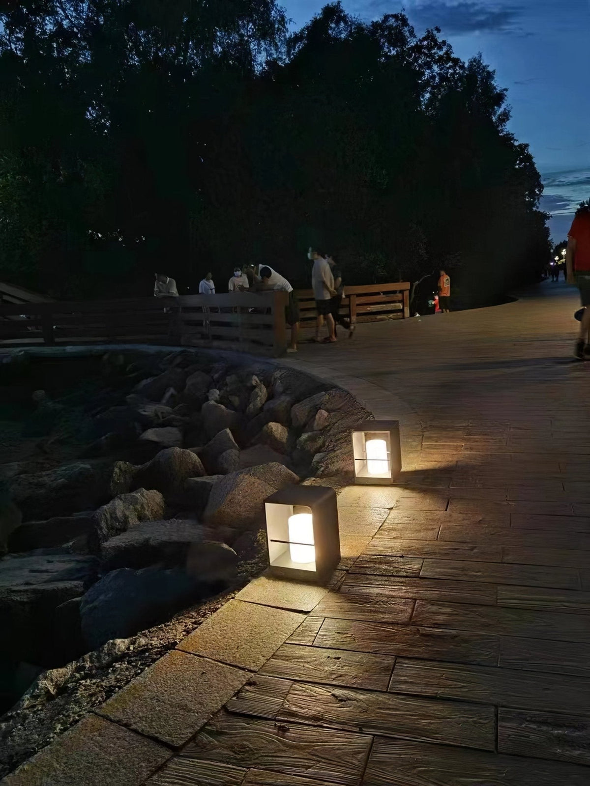 Led Lantern Garden Outdoor Light