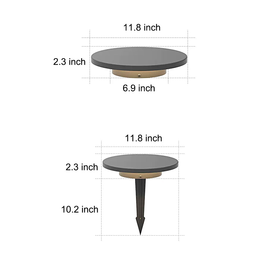Outdoor Flat Grass Solar Light Led Landscape Ground Lights For Villa Gardenoutdoor Waterproof Grass Light Solar Led Ground Lights For Villa Garden