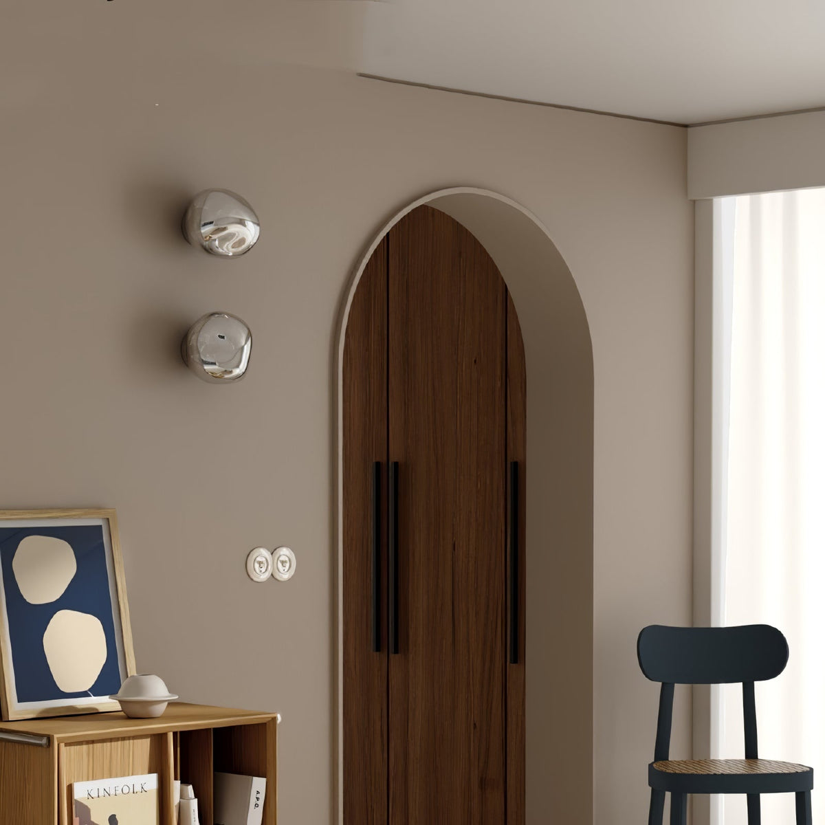 Lava Plug In Wall Lamp