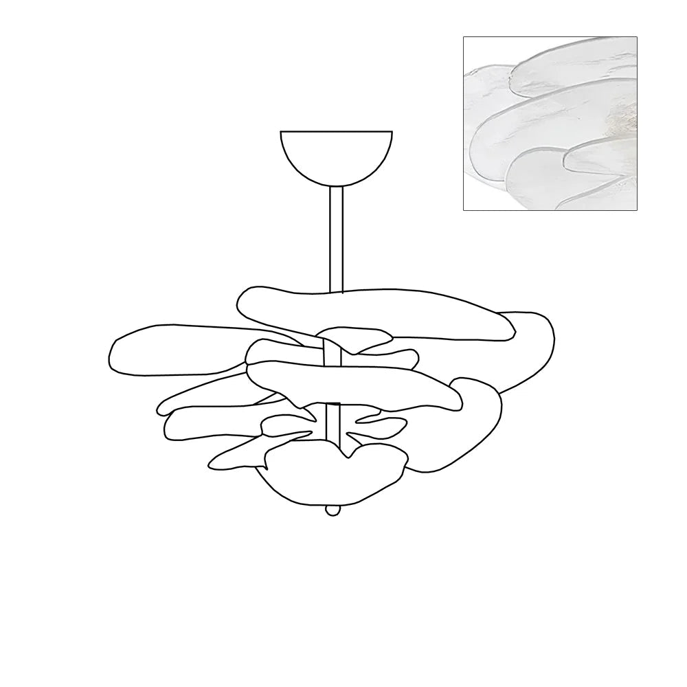 lotus-leaf-layered-glass-chandelier