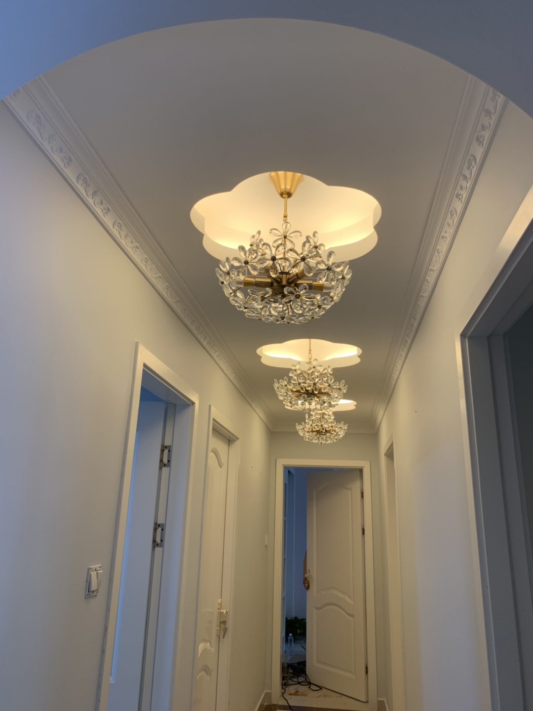 Premium Glass Hanging Lamp Fixture