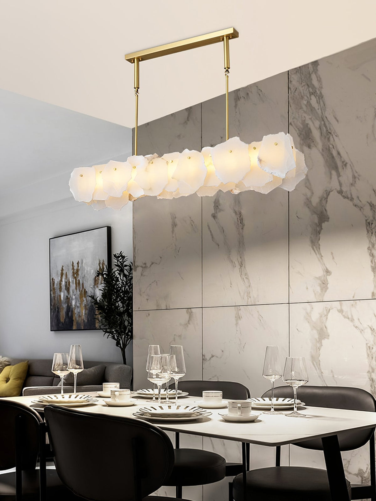 Alabaster Magari Pendant Light