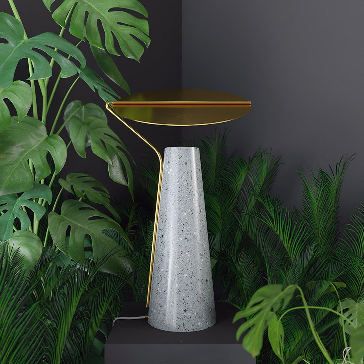 Marble Coffee Table Lamp