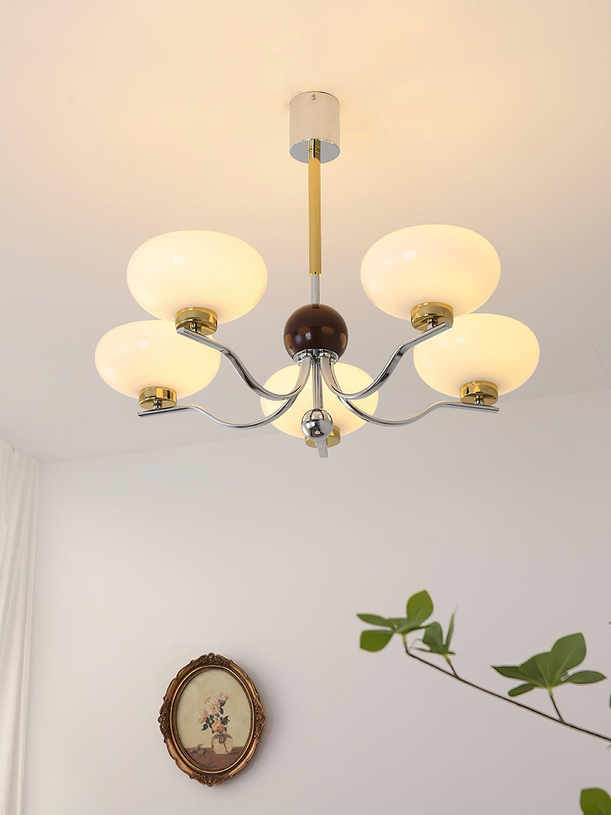 Medieval Style Bowl Chandelier