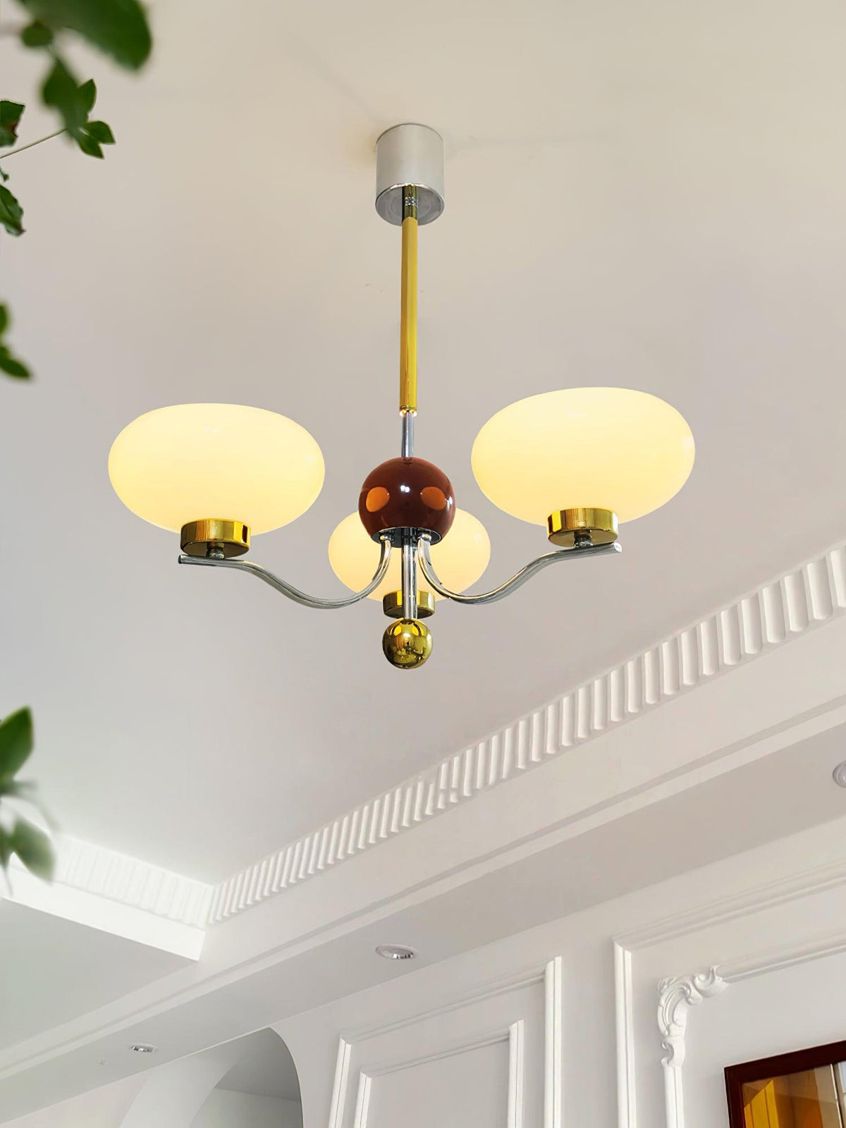 Medieval Style Bowl Chandelier