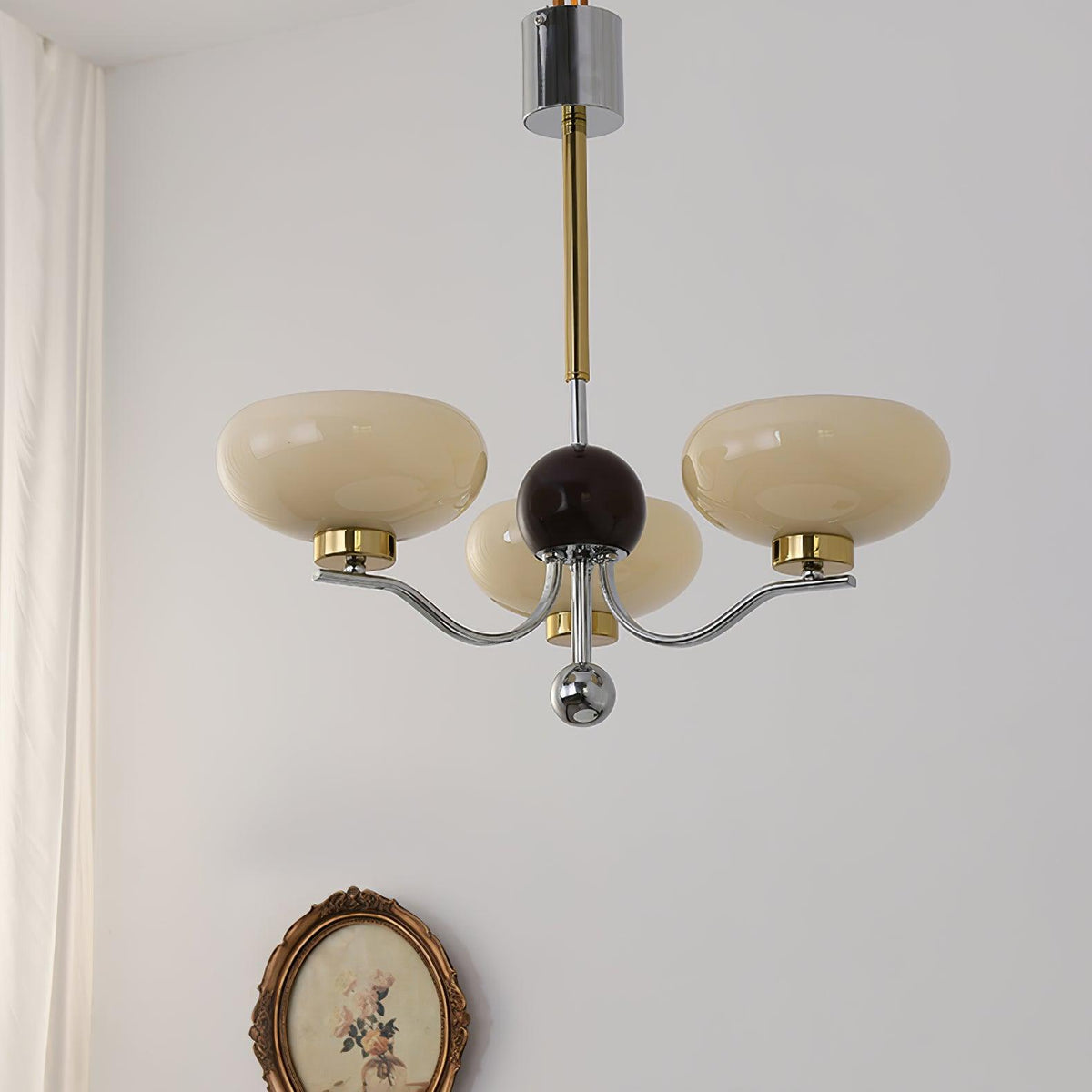 Medieval Style Bowl Chandelier