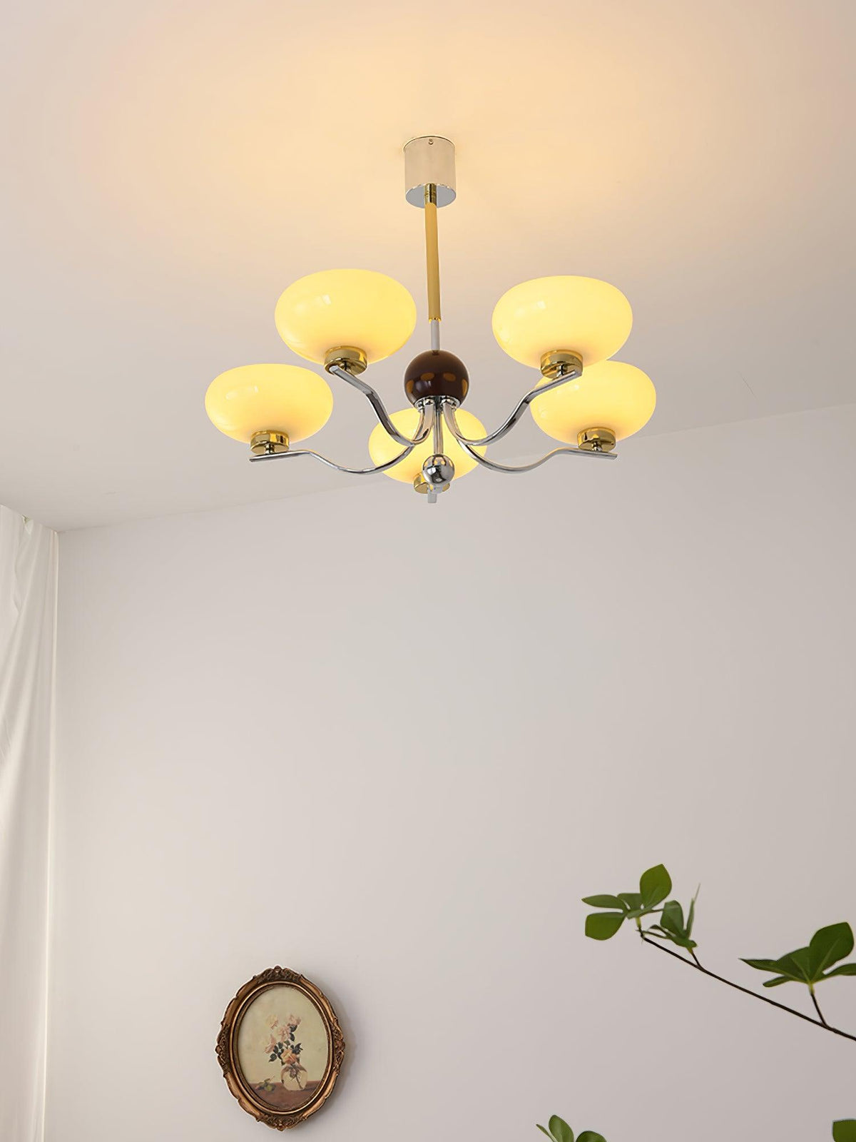 Medieval Style Bowl Chandelier