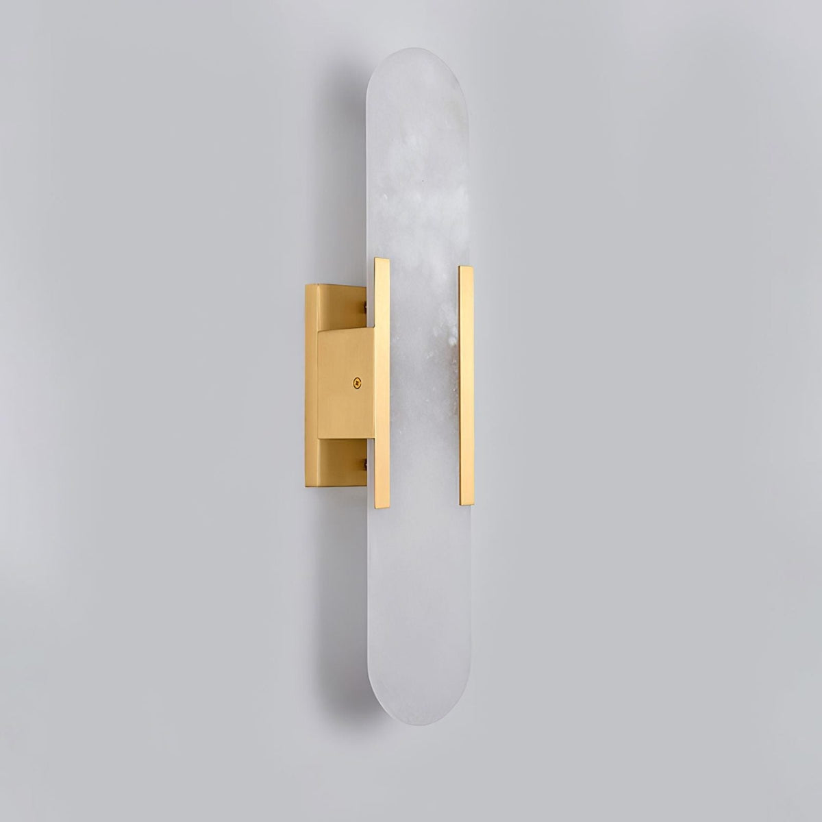 Melange Elongated Alabaster Sconce