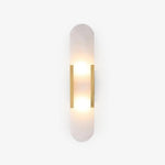 Melange Elongated Alabaster Sconce