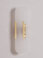 Melange Elongated Alabaster Sconce