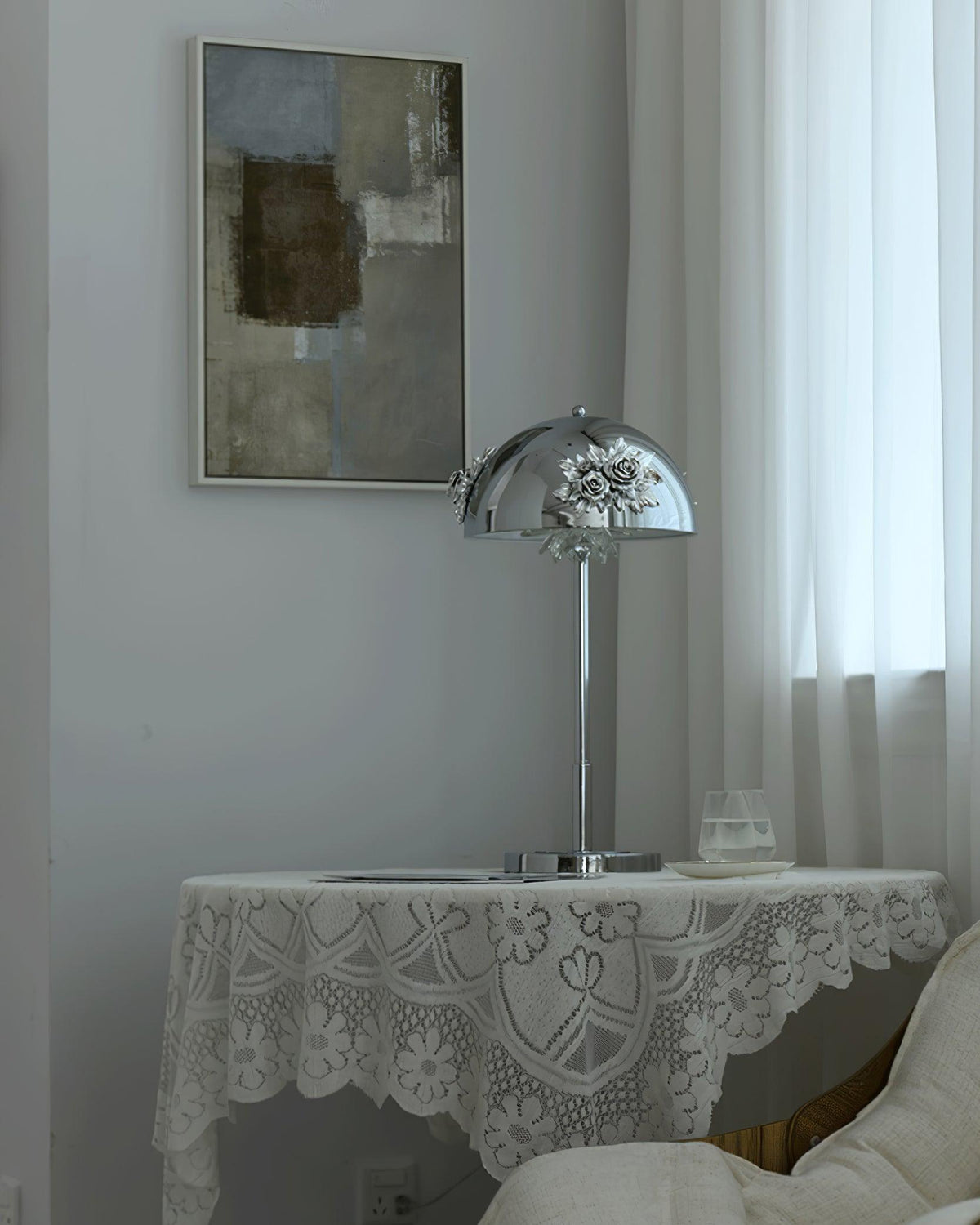 Meni Table Built In Battery Lamp