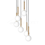 Miira Brass Pendant Light