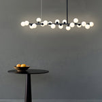 Geometric Linear Ball Pendant Chandelier Ceiling