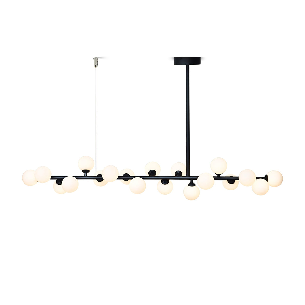 Geometric Linear Ball Pendant Chandelier Ceiling