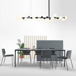 Geometric Linear Ball Pendant Chandelier Ceiling