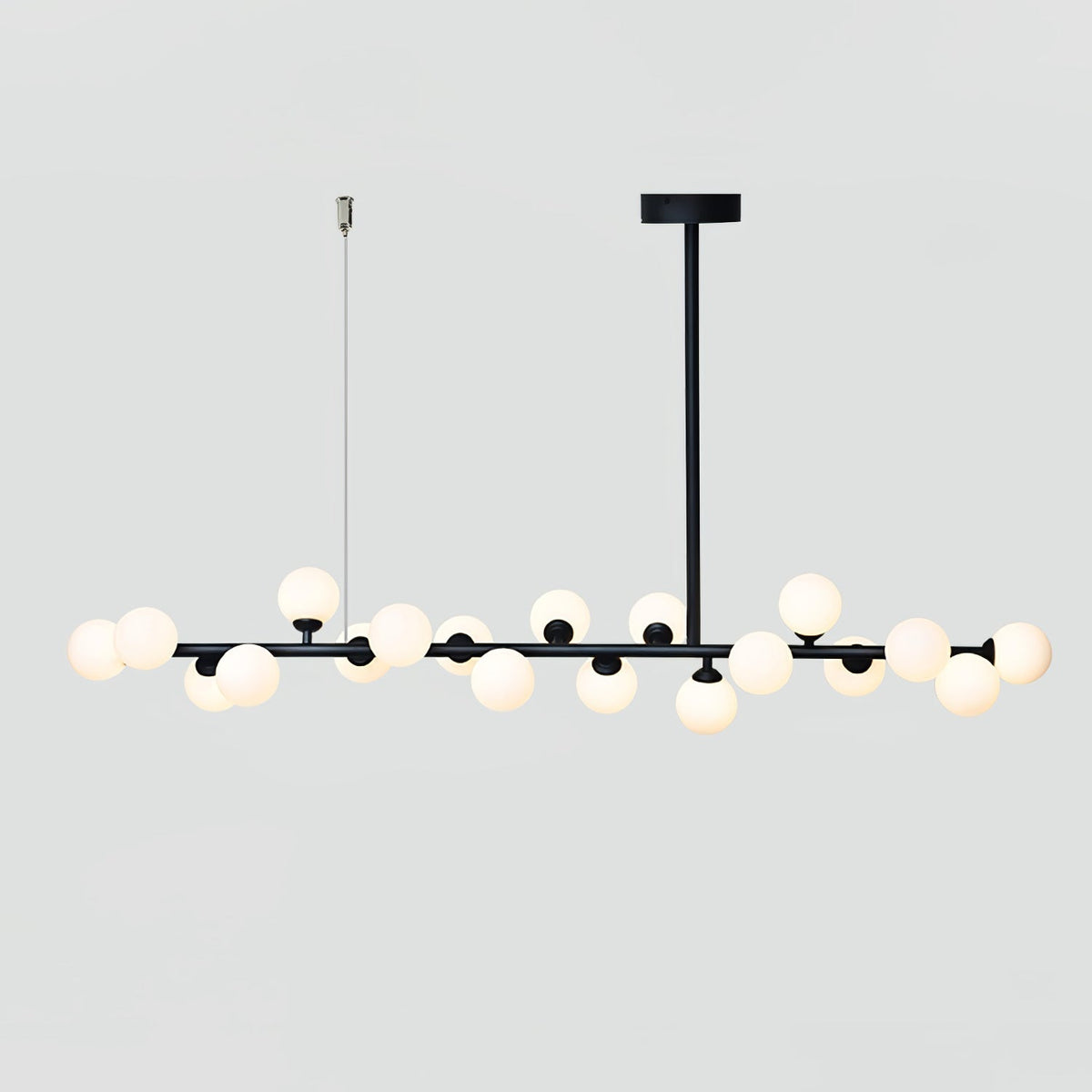 Geometric Linear Ball Pendant Chandelier Ceiling