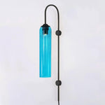 Modern Glass Plug In Wall Lamp