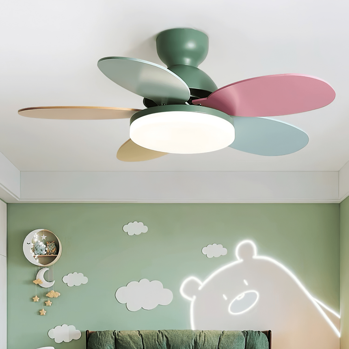 Petalo Ceiling Fan Light 25027481