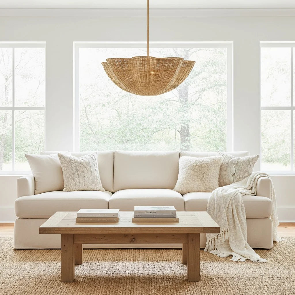 natural-woven-rattan-scalloped-pendant-light