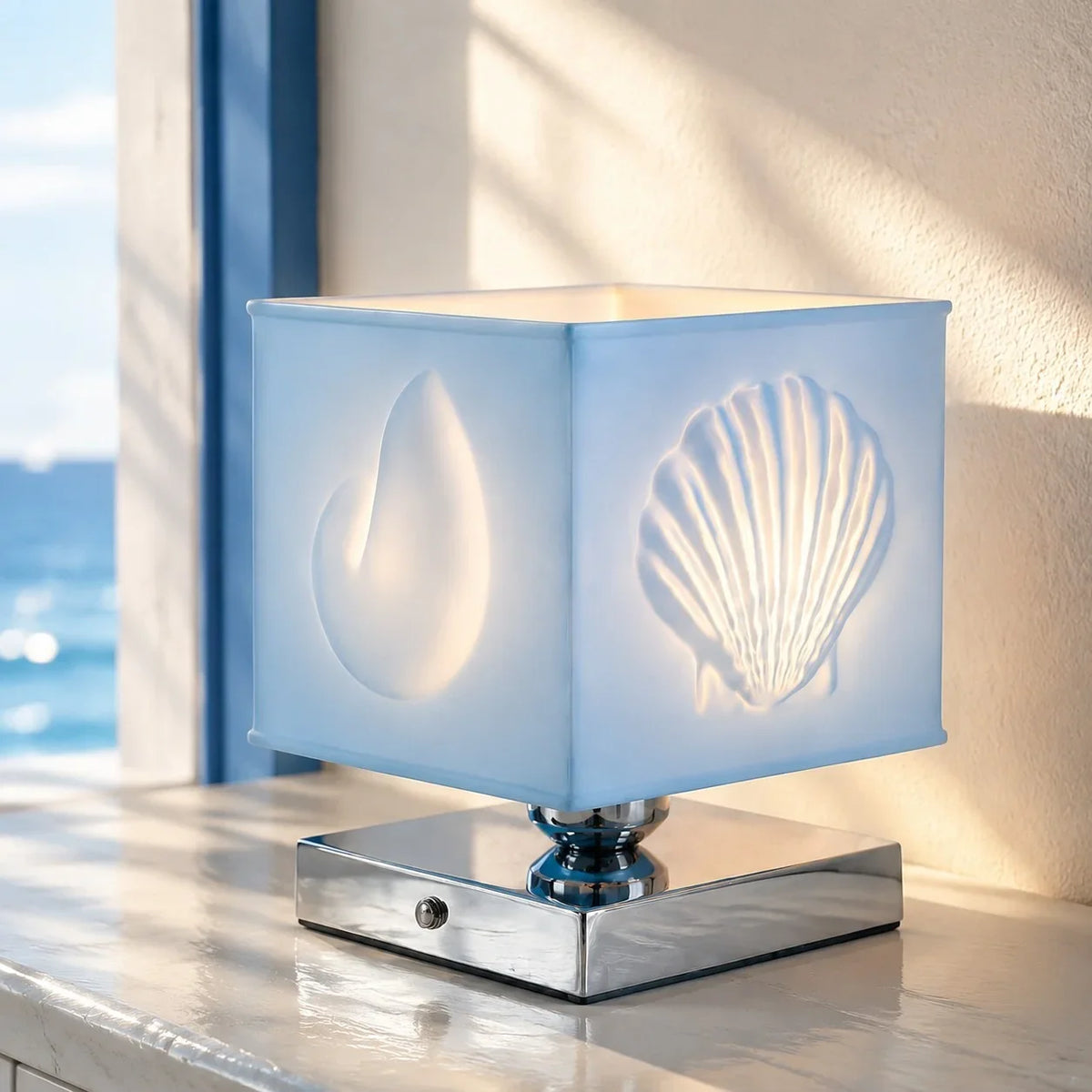 osira-modern-embossed-scallop-shell-resin-square-table-lamp