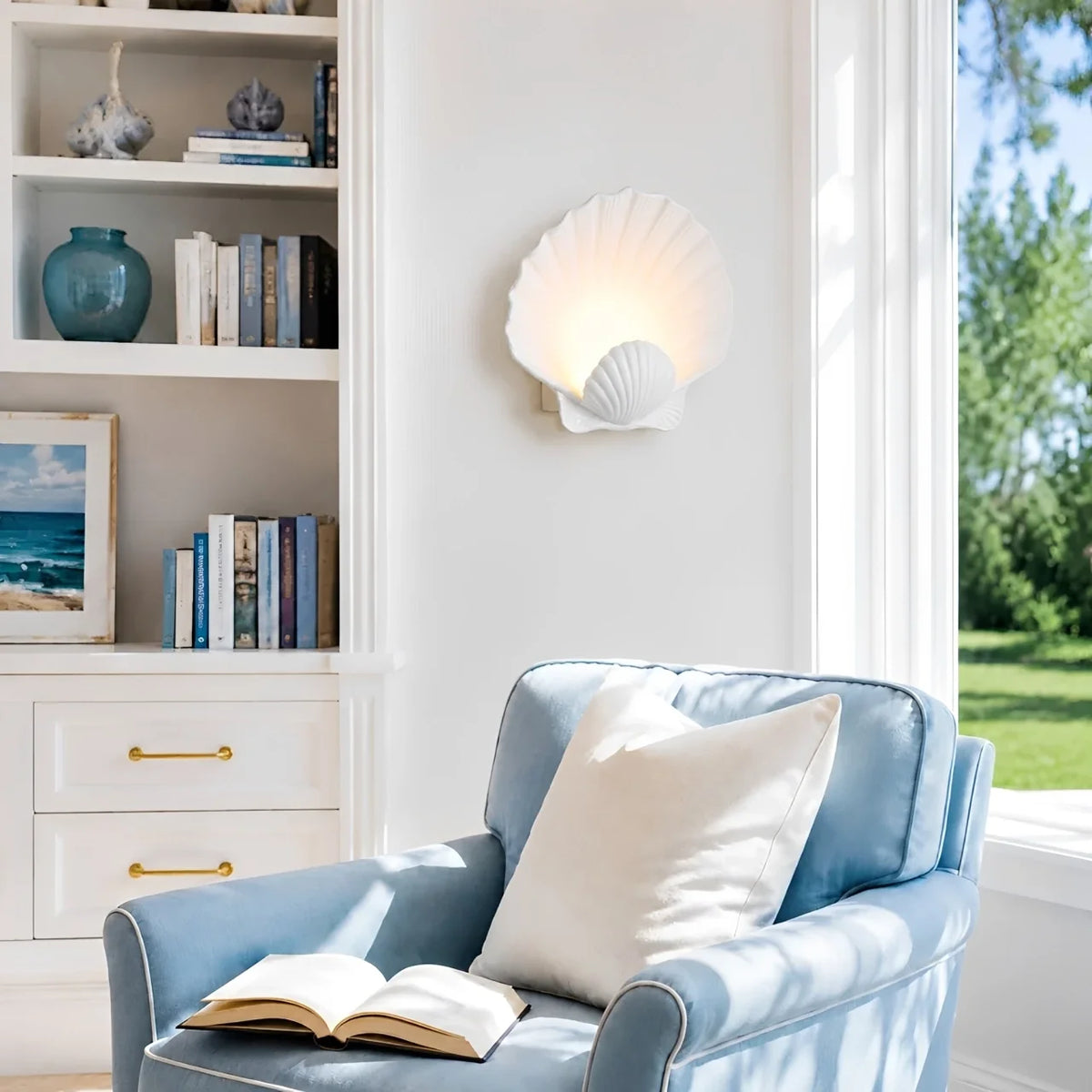 ottavia-modern-ceramic-shell-wall-light