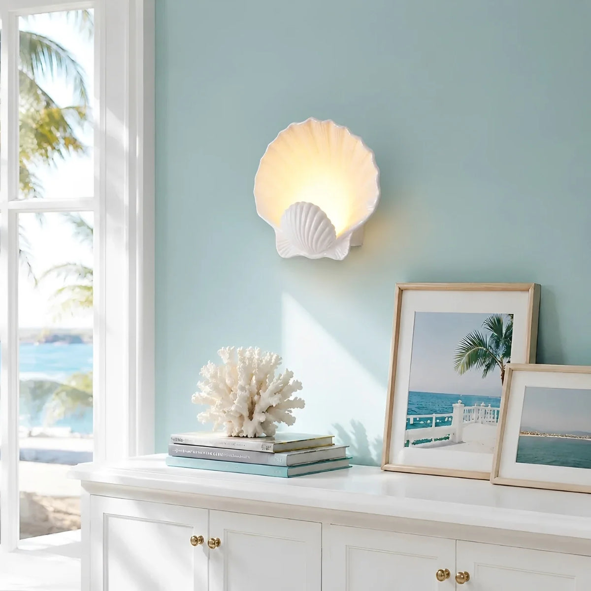 ottavia-modern-ceramic-shell-wall-light
