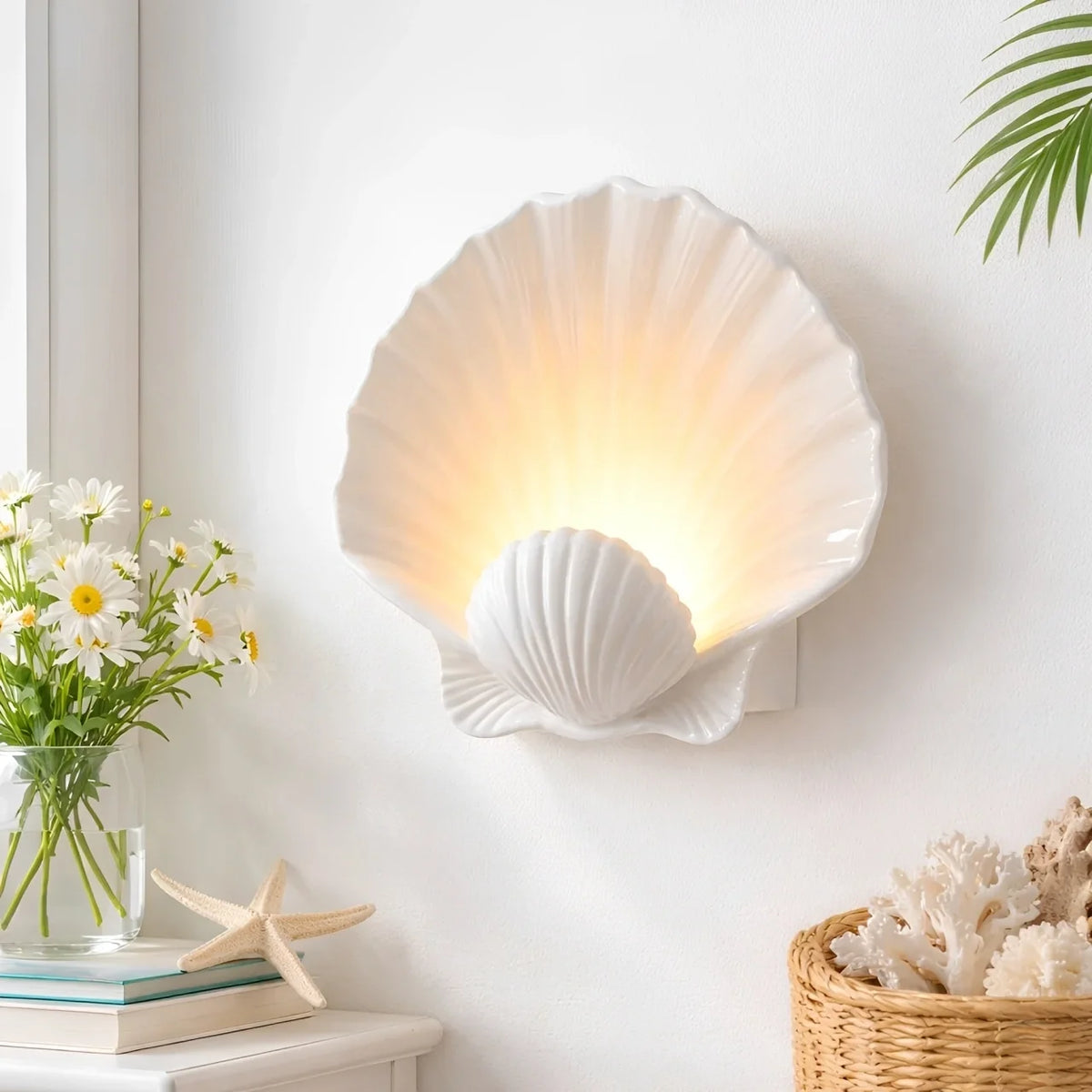 ottavia-modern-ceramic-shell-wall-light