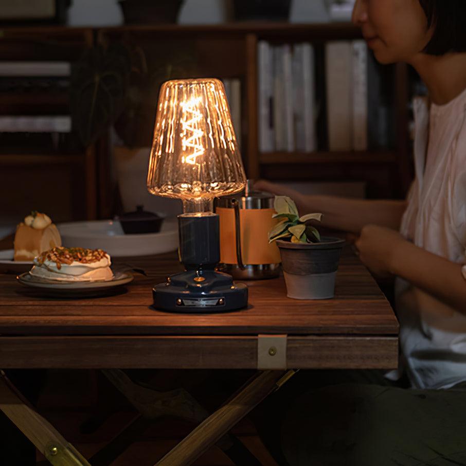 Pastry Built In Battery Table Lamp