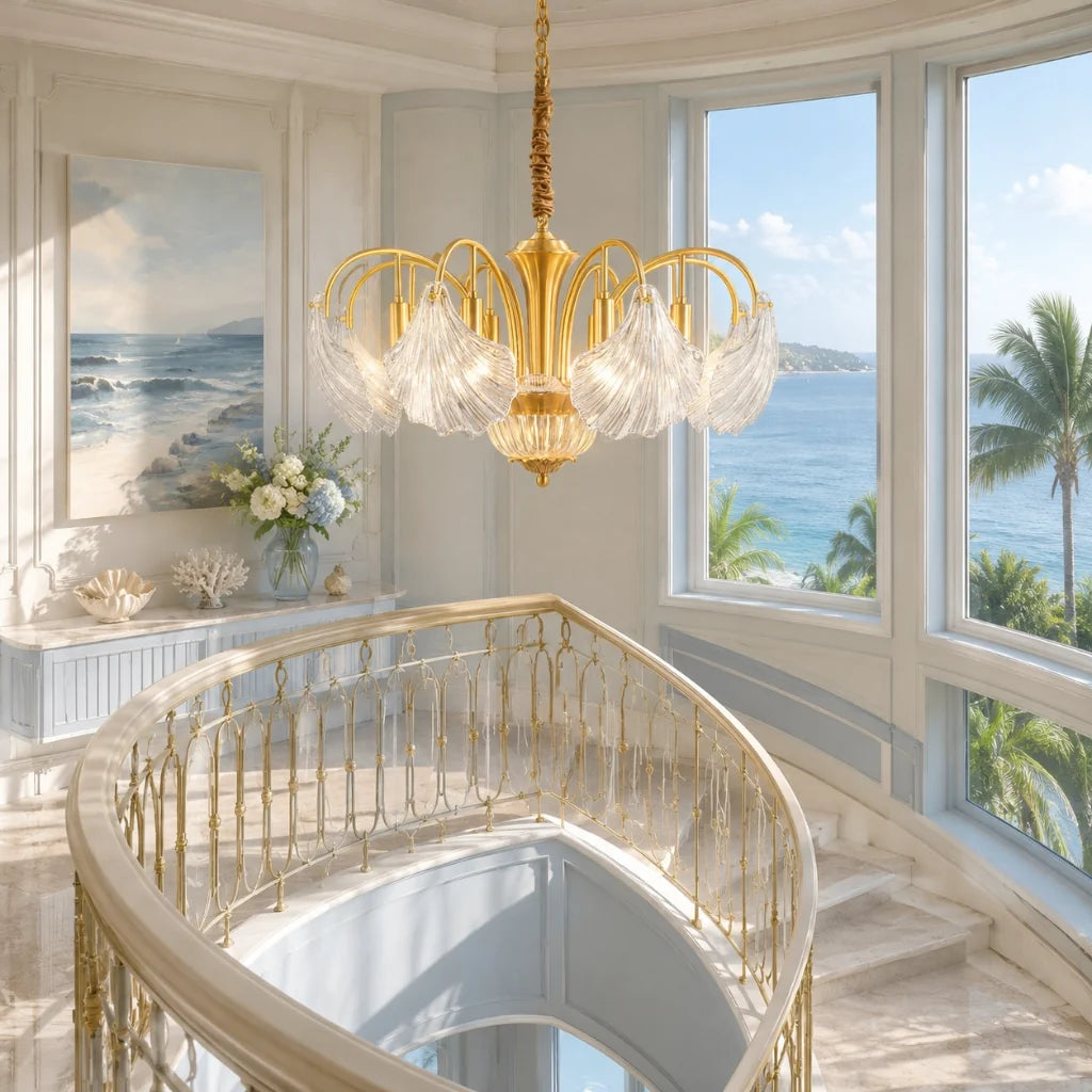 percival-french-glass-scallop-shell-chandelier