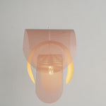 Metal Pendant Lamp with Perforated Shade