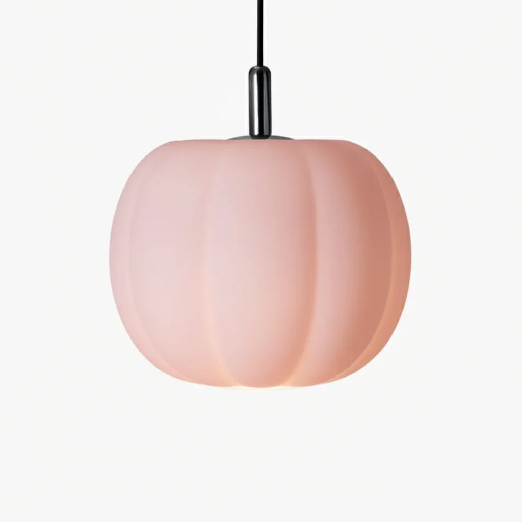 phia-minimalist-pumpkin-glass-pendant-light