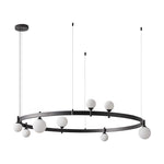 Pomi Round Chandelier Ceiling Light Fixture
