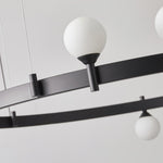 Pomi Round Chandelier Ceiling Light Fixture