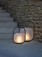 Portable Lantern Outdoor Table Lamp With Solar Panel