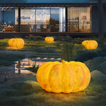 Portable Pumpkin Built In Battery Table Lamp