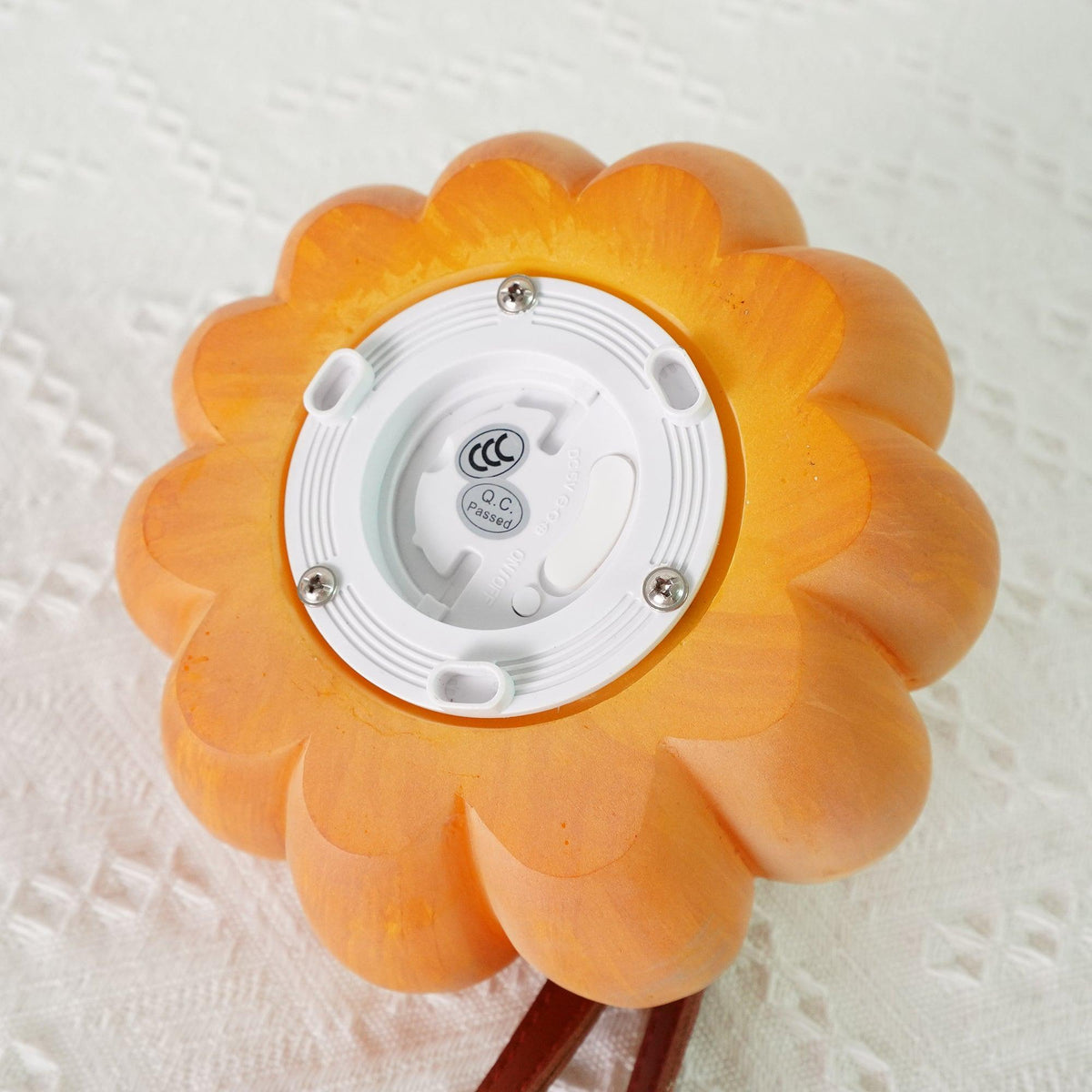 Portable Pumpkin Built In Battery Table Lamp