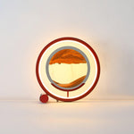 Relaxing Sand Built In Battery Table Lamp