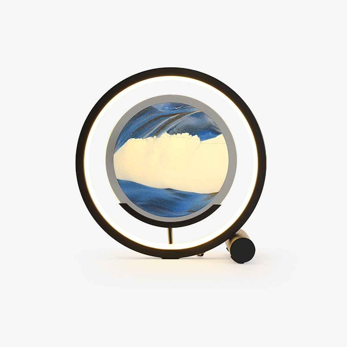 Relaxing Sand Built In Battery Table Lamp