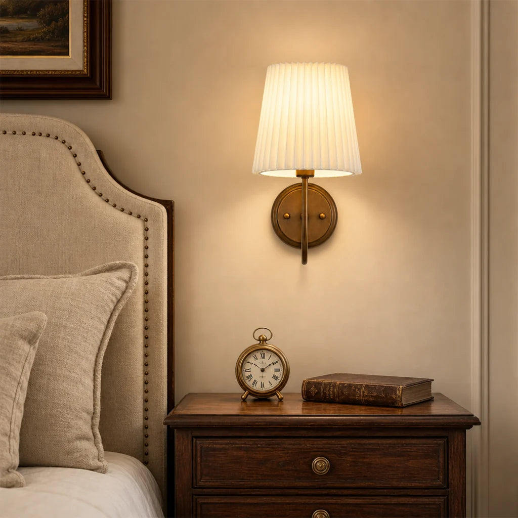 retro-pleated-fabric-iron-wall-sconce