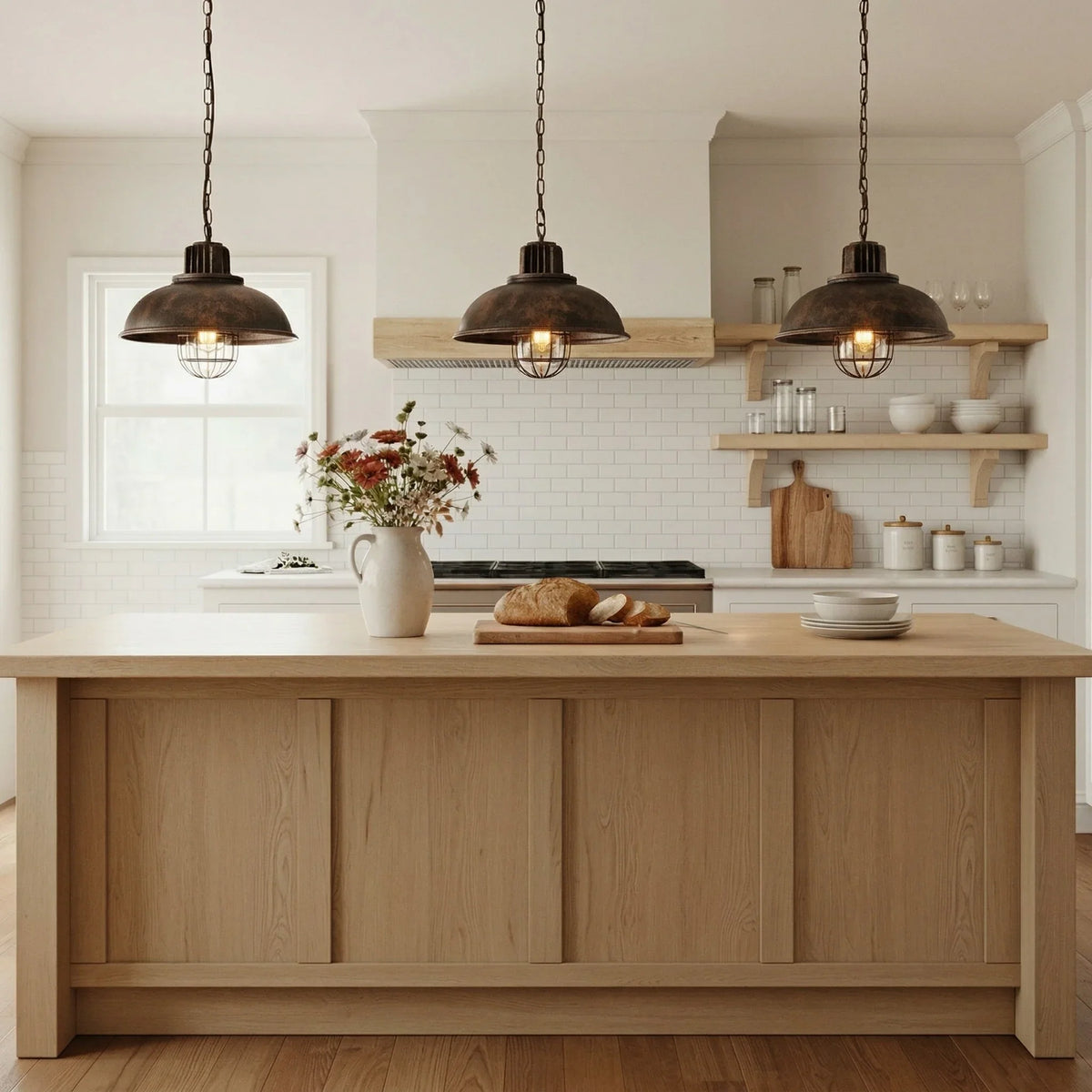 retro-industrial-dome-metal-pendant-light