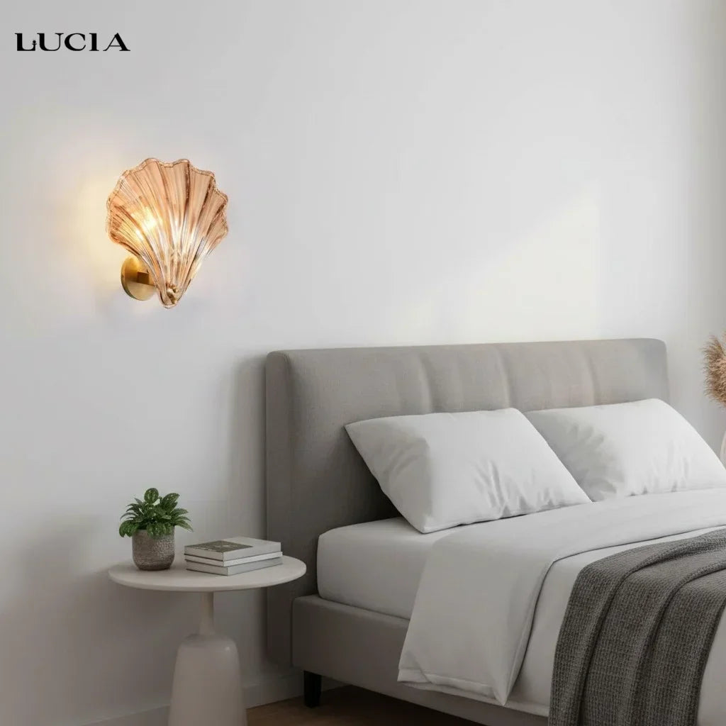 rheia-modern-creative-shell-glass-wall-sconce