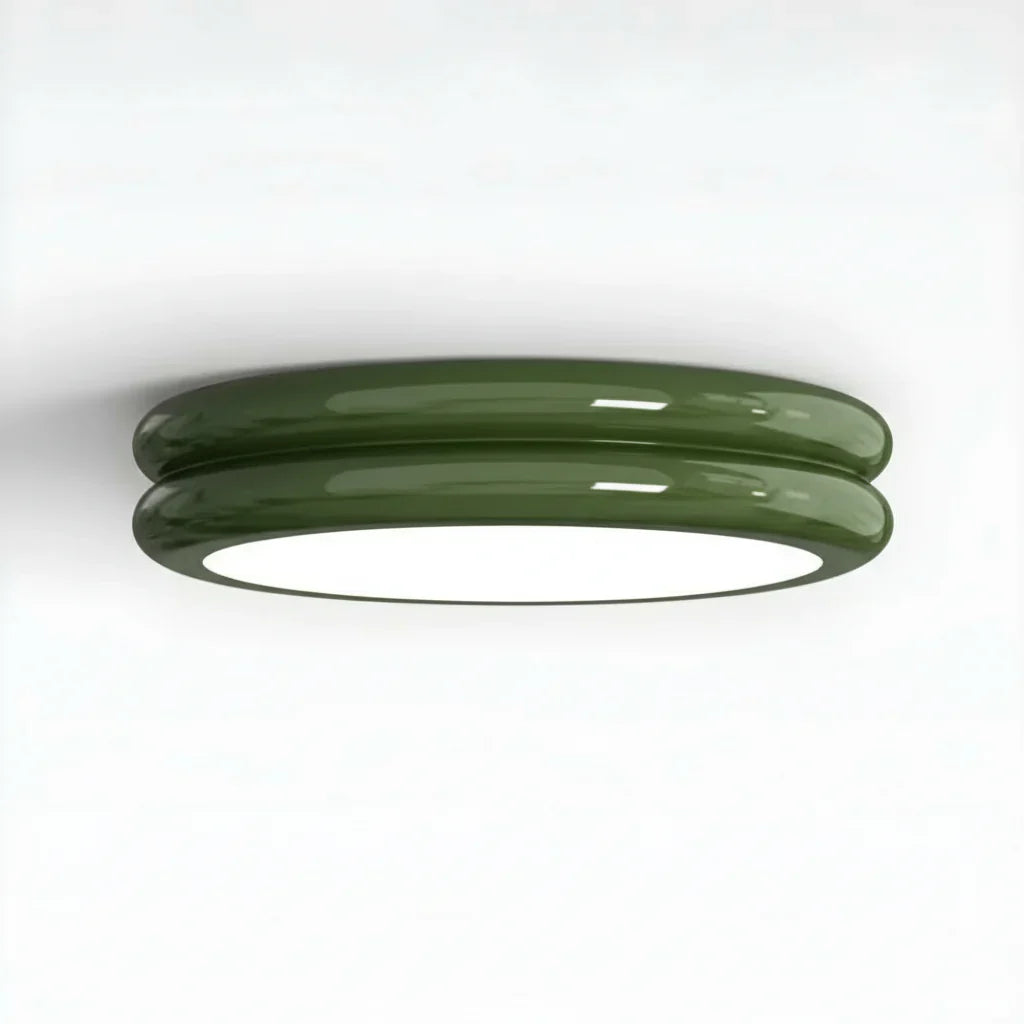 river-modern-green-circular-ceiling-light