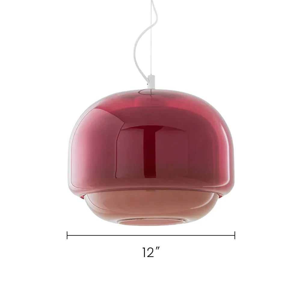 modern-nordic-round-double-dome-colorful-glass-pendant-light