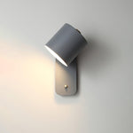 Rotatable Cylinder Plug In Wall Lamp