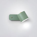 Rotatable Cylinder Plug In Wall Lamp
